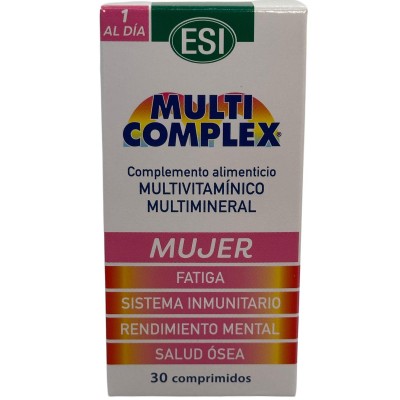 Multicomplex MUJER (Vitaminas y Minerales) 30 comprimidos de ESI ESI ESI-13527 Vitaminas y Multinutrientes salud.bio