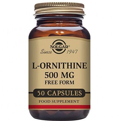 L-Ornitina de Solgar SOLGAR 012060 Higado y sistema hepatobiliar salud.bio