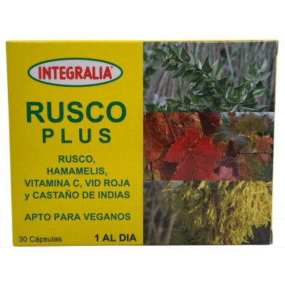 Rusco Plus 30 cápsulas de Integralia INTEGRALIA 436 Sistema circulatorio salud.bio