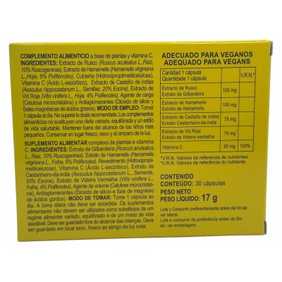 Rusco Plus 30 cápsulas de Integralia INTEGRALIA 436 Sistema circulatorio salud.bio