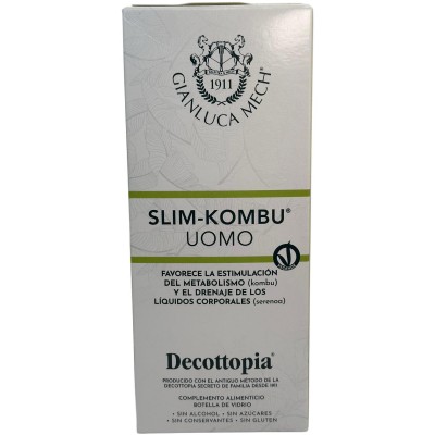 Slim Kombu Uomo (500ml) de la Decottopia de Gianluca Mech GIANLUCA MECH IFI21DA3200 Control de Peso salud.bio