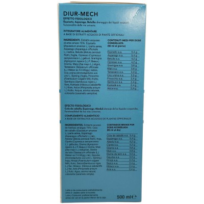 Diur Mech 500ml de Decottopia de Gianluca Mech GIANLUCA MECH IFI12DA1200 Drenantes y Diureticos salud.bio