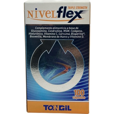 NivelFlex TRIPLE STRENTH 100 cápsulas de TONGIL Tongil TON-H25 Articulaciones, Huesos, Tendones y Musculos, componen el Apara...