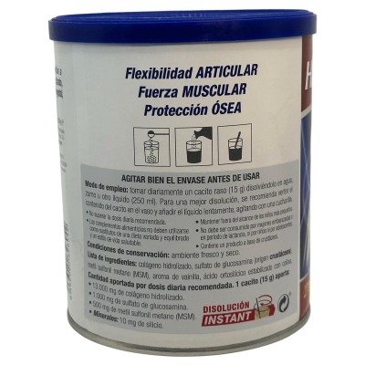 Harpasul Colágeno alta absorción, sabor vainilla, 270g de Natysal Natysal NAT-32604 Articulaciones, Huesos, Tendones y Muscul...