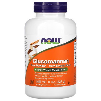 Glucomanano en Polvo puro, 227 g (8 oz) de NOW Foods NOW Foods NOW-06513 Saciantes salud.bio