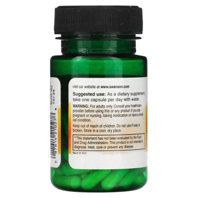 P-5-P, doble concentración, 40 mg por cápsula, 60 cápsulas de Swanson Swanson SWV-21027 Estados emocionales, ansiedad, estrés...