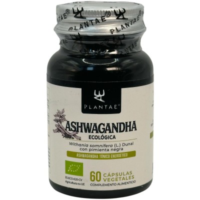 Ashwagandha + (BIO) KSM66 Pimienta Negra de Anastore Bio Anastore  Estados emocionales, ansiedad, estrés, depresión, relax sa...