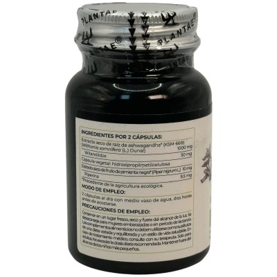 Ashwagandha + (BIO) KSM66 Pimienta Negra de Anastore Bio Anastore  Estados emocionales, ansiedad, estrés, depresión, relax sa...