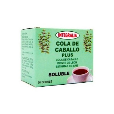 Integralia cola de caballo plus soluble 20 sobres INTEGRALIA 279 Infusiones salud.bio