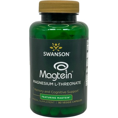 L-Treonato de magnesio 90 cápsulas vegetales de Swanson