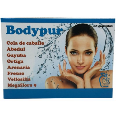 BODYPUR Drena Probiotic 60 Cápsulas de DIS DIS DIS-21006 Drenantes y Diureticos salud.bio