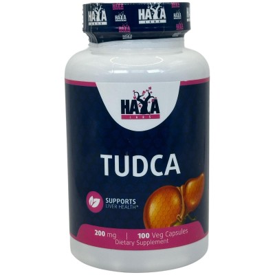 TUDCA 200 mg. 100 Vcaps de Haya labs Haya Labs HAY-41608 Higado y sistema hepatobiliar salud.bio