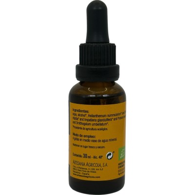 Elixir de Urgencia, rescate Flores de Bach 30ml de Plantis Artesania Agrícola PLA-09041 Flores de Bach salud.bio