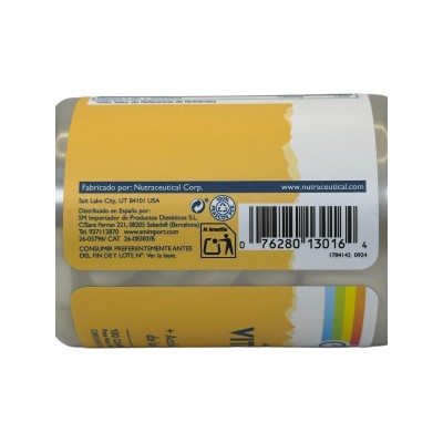 Vitamina C, 1000 mg, 100 Comprimidos de Solaray SOLARAY 4453 Vitamina C salud.bio