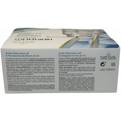 Estuche PACK Ácido Hilaurónico 4D + Cólageno de Natysal Natysal NAT-13679 Cosmética Natural salud.bio