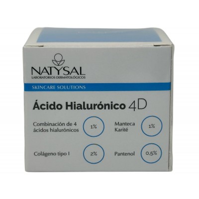 Crema Ácido Hialurónico 4D & Colágeno de Natysal Natysal 13605 Cosmética Natural salud.bio
