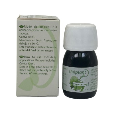 Uniplant Sangre de Drago de Laboratorios Tegor Tegor FTU01006 Plantas Medicinales salud.bio