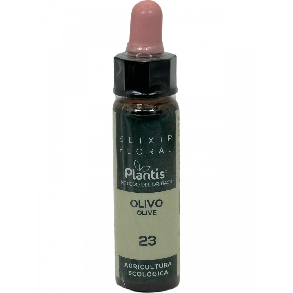 Olivo (23) Olive Elixir Floral Ecológico de PLANTIS (Dr. Bach) Artesania Agrícola ART-09023 Estados emocionales, ansiedad, es...
