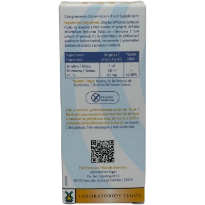 Sin Mareo de Laboratorios Tegor Tegor T02032 Patologías e indicaciones salud.bio