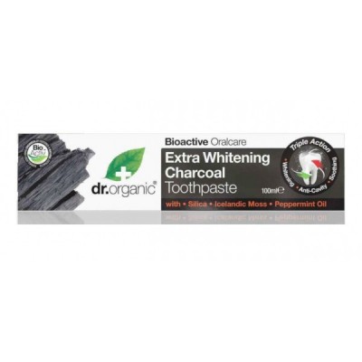 Pasta Dental de Carbon Activo Dr Organic Doctor Organic DR00542A Dentrificos , Pasta de Dientes salud.bio