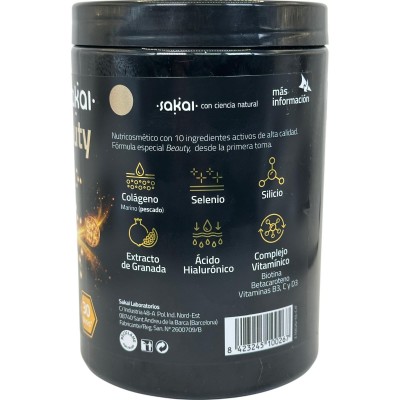 Collagen Beauty (Colágeno para Piel, Cabello, Uñas) 30 dosis de Sakai Sakai SAK-10026 Piel, Cabello y Uñas, Complementos y Vi...