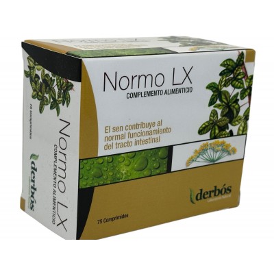 Normo LX 75 comprimidos de derbós Derbós DER-15099 Laxantes salud.bio