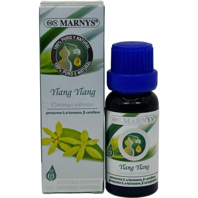 Ylang Ylang Aceite Esencial Quimiotipado 15ml de MARNYS Marnys AA011 Aceites esenciales uso interno salud.bio