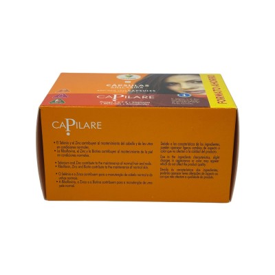 Capilare Anti-caida 120 cápsulas (FORMATO AHORRO) de novadiet Novadiet NOV-83057 Piel, Cabello y Uñas, Complementos y Vitamin...