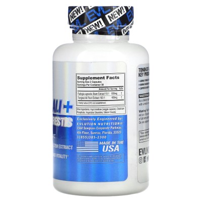 Tongkat ali más Fadogia agrestis, 400 mg, 60 cápsulas vegetales (200 mg por cápsula) de EVLution Nutrition EVLution Nutrition...