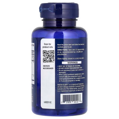 Extracto de semilla de uva (Grapeseed Extract) 100 mg (Rico en Polifenoles) 60 cápsulas vegetales de Life Extension Life Exte...