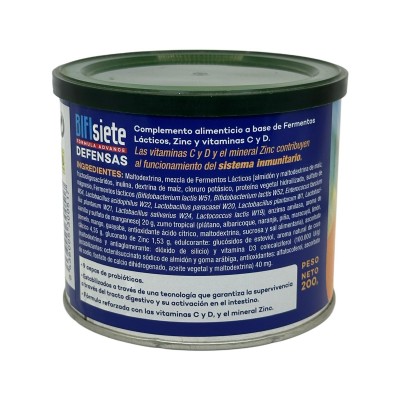 BIFISIETE Fórmula Advance Defensas 200g de TonGil Tongil B22 Ayudas aparato Digestivo salud.bio