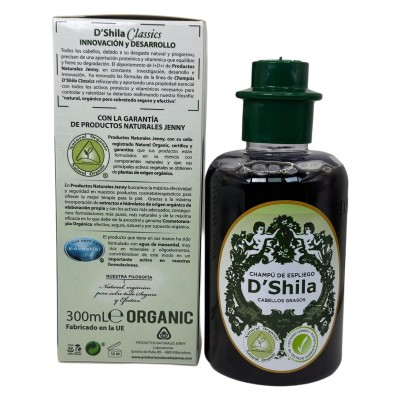 Champú Proteico de Espliego 300ml de D´Shila D´Shila 5011020300 Cosmética Natural salud.bio