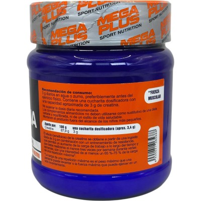 Creatina (CREAPURE®) 300gr sabor neutro serie competition de MEGAPLUS Megaplus ART-06568 Suplementos Deportivos (Complementos...