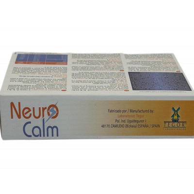 Neuro Calm de laboratorios Tegor Tegor T30878 Estados emocionales, ansiedad, estrés, depresión, relax salud.bio