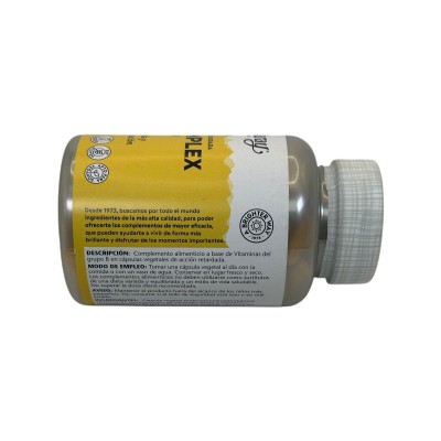 Vitamina B Complex 75 Doble Acción (Rápida/Prolongada) 100 VegCaps de solaray SOLARAY SM-4291 Vitamina B salud.bio