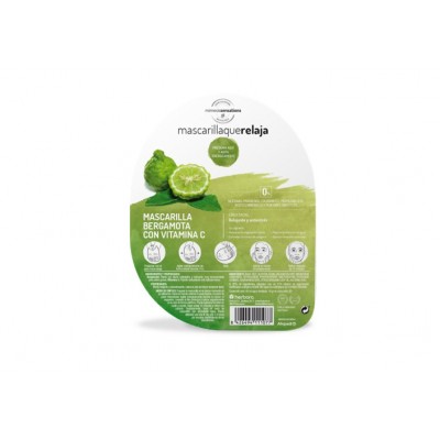 Mascarilla que relaja Bergamota y vitamina C de Herbora Herbora h11107 Cosmética Natural salud.bio