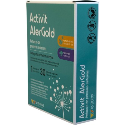 ACTIVIT ALERGOLD Actifens Alerplus (antiguo ACTIVIT GOLD) 30 cápsulas vegetales de Herbora Herbora HER-23301 Sistema inmunita...