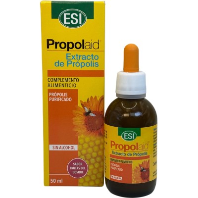 Propolaid extracto de própolis 50ml con equinacea sin alcohol de ESI ESI ESI-21010501 Acción benéfica garganta y pecho salud.bio
