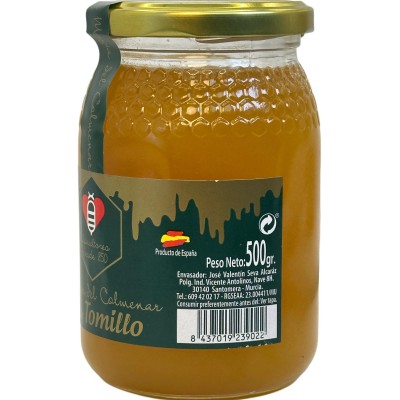 MIEL de Tomillo 500g de la Magia del Colmenar La Magia del colmenar 8437019239022 Miel, Polen, Jalea Real, Propolis salud.bio