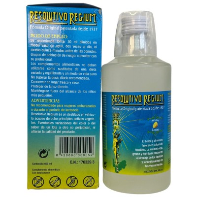 Resolutivo Regium 600ml de Plameca Plameca 445200 DIURETICO salud.bio