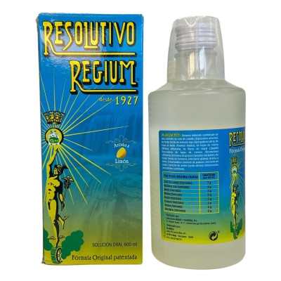 Resolutivo Regium 600ml de Plameca Plameca 445200 DIURETICO salud.bio