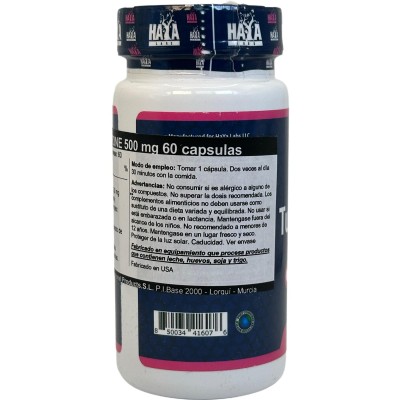 Turkesterone (ajuga turkestanica) 500 mg 60 Caps de Haya labs Haya Labs HAY-41607 Salud Sexual y Fertilidad salud.bio