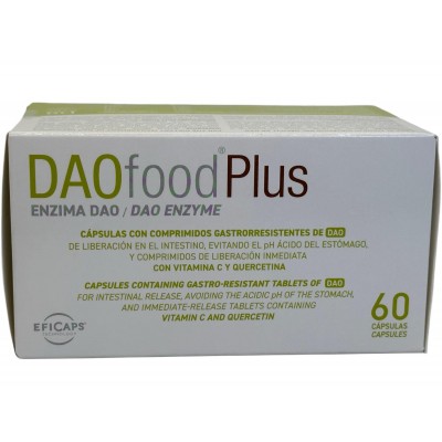 DAOfood® PLUS 60 Cápsulas de Dr Healthcare DR Healthcare 195200.4 Ayudas aparato Digestivo salud.bio