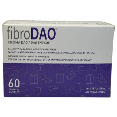fibroDAO® Enzima DAO 60 Cápsulas (Intolerancia a la Histamina) de Dr Healthcare DR Healthcare 205628.2 Ayudas aparato Digesti...