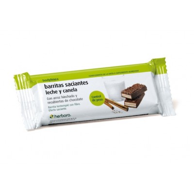 Barritas Saciantes leche y canela Herbora 500202 Barritas Snack salud.bio
