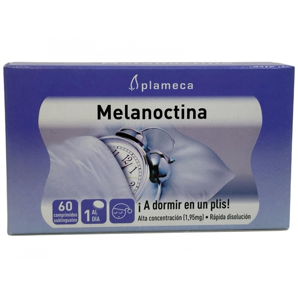 Melanoctina ¡A dormir en un plis! 60 Comprimidos de Plameca Plameca PLA-440800 insomnio y descanso salud.bio