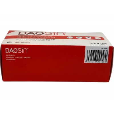 DAOSIN® 15 ó 90 comprimidos Para el manejo dietético del Déficit de DAO (Intolerancia a la histamina) de Salengi Salengei DAO...
