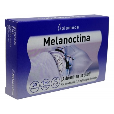 Melanoctina ¡A dormir en un plis! 30 Comprimidos de Plameca Plameca PLA-440700 insomnio y descanso salud.bio