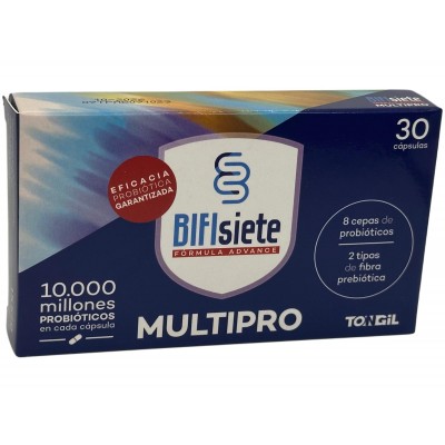 BIFISIETE Formula advance 30 cápsulas de TonGil Tongil B19 Ayudas aparato Digestivo salud.bio