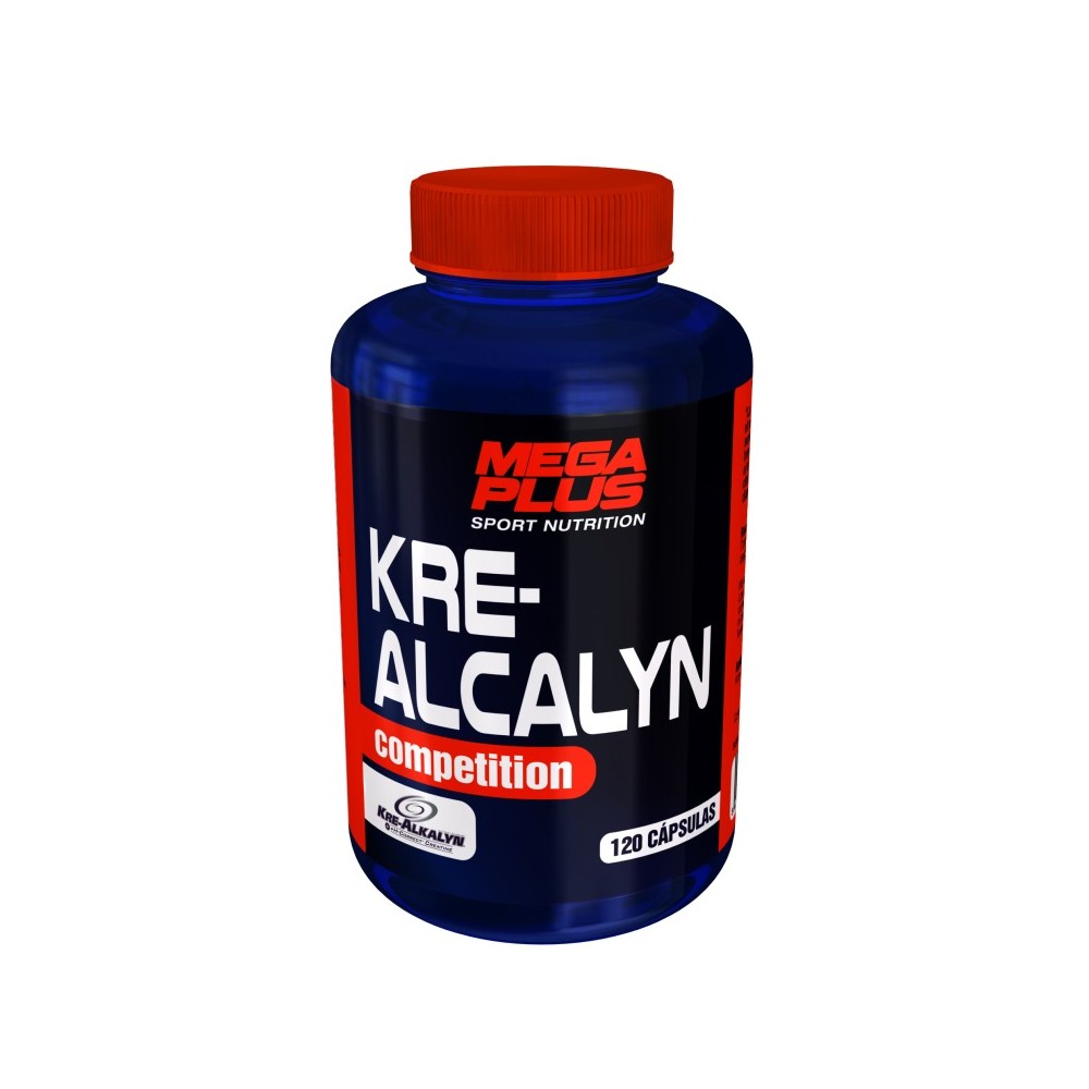 KRE-ALCALYN® (Creatina Alcalina) 120 cápsulas serie competition de MEGAPLUS Artesania Agrícola ART-06565 Suplementos Deportiv...